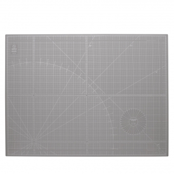 NÄHPARK Patchwork-Schneidematte grau 93 cm x 124 cm 