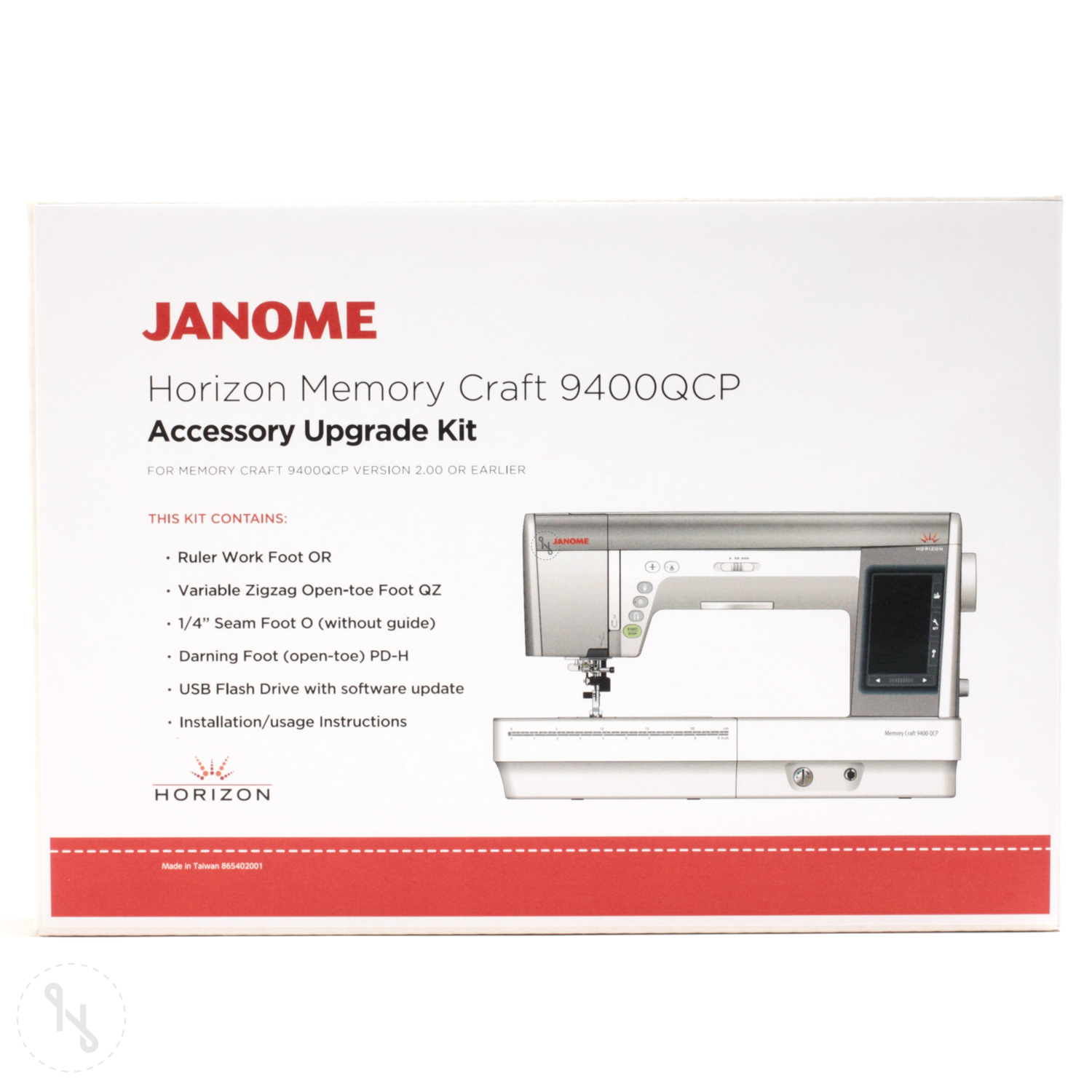 JANOME Upgrade-Kit für Memory Craft 9400 QCP